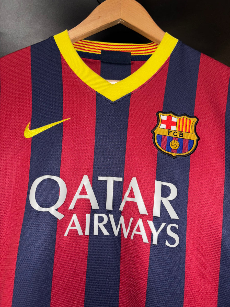BARCELONA NEYMAR JR 2013-2014 ORIGINAL JERSEY Size S