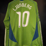 SEATTLE SOUNDERS LJUNBERG 2009-2010 ORIGINAL PLAYER JERSEY Size L