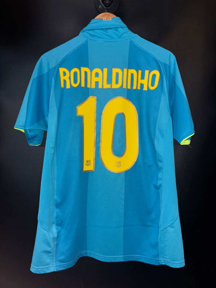 BARCELONA RONALDINHO 2007-2008 ORIGINAL JERSEY Size M