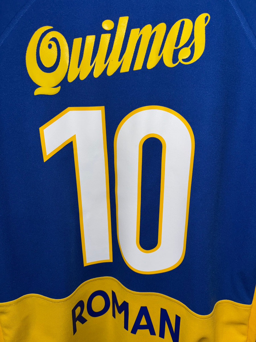 BOCA JUNIORS RIQUELME 2001-2002 ORIGINAL JERSEY Size L
