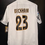 REAL MADRID BECKHAM 2003-2004 ORIGINAL JERSEY Size S