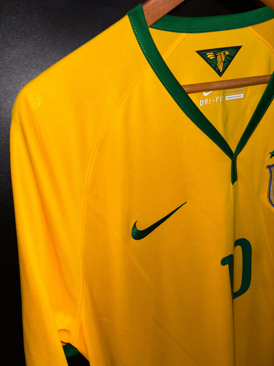 BRAZIL NEYMAR JR 2014-2015 ORIGINAL JERSEY SIZE L