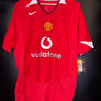MANCHESTER UNITED RONALDO 2004-2005 ORIGINAL JERSEY Size XL