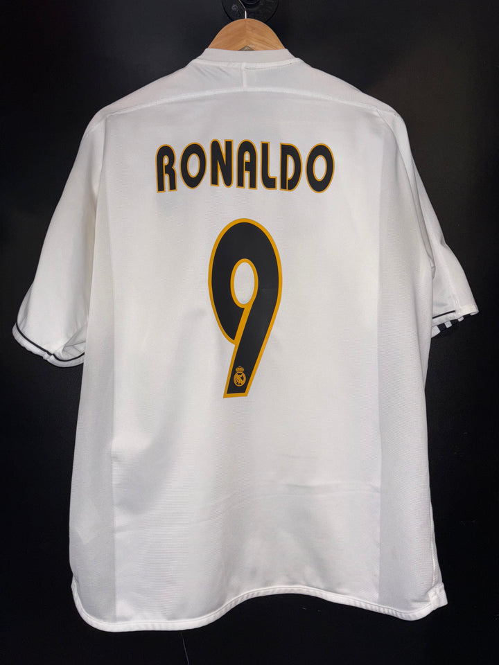 REAL MADRID RONALDO 2003-2004 ORIGINAL JERSEY Size XL