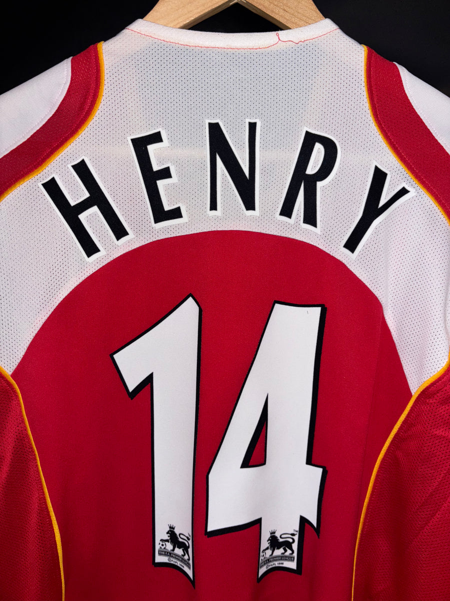 ARSENAL HENRY 2004-2005 ORIGINAL JERSEY Size M