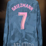 ATLETICO MADRID GRIEZMANN 2017-2018 ORIGINAL PLAYER JERSEY Size L