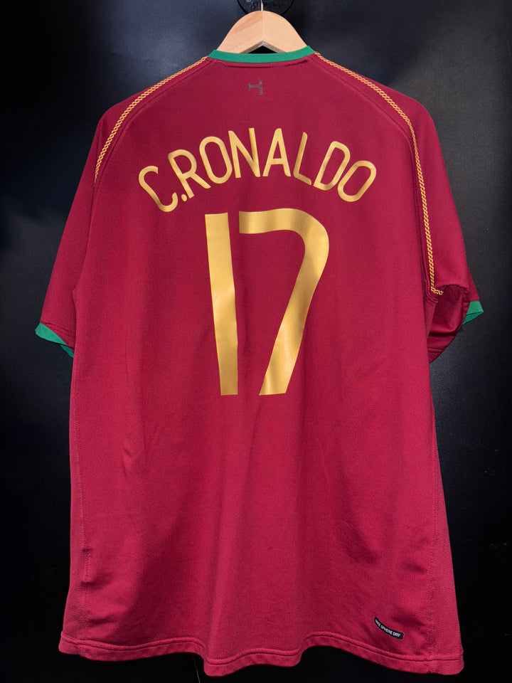 PORTUGAL RONALDO 2006-2007 ORIGINAL JERSEY Size XL