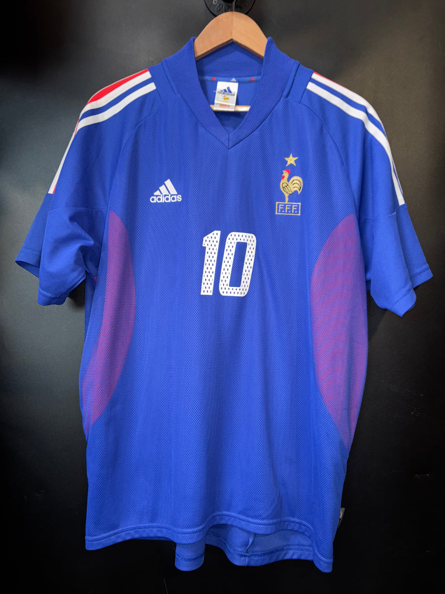 FRANCE ZIDANE 2002-2003 ORIGINAL JERSEY Size L