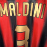 AC MILAN MALDINI 2004-2005 ORIGINAL JERSEY Size L