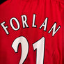 MANCHESTER UNITED FORLAN 2003-2004 ORIGINAL JERSEY Size XL