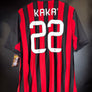 AC MILAN KAKA 2013-2014 ORIGINAL JERSEY Size L