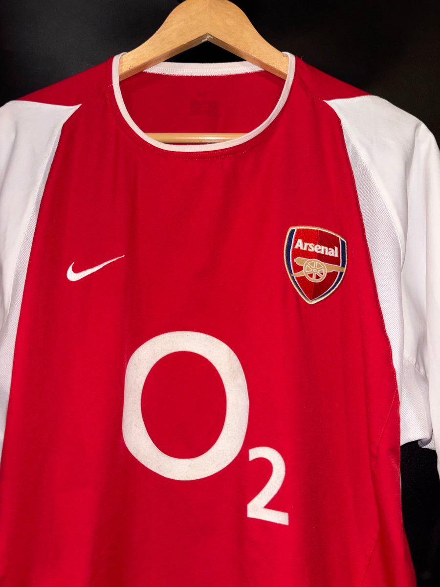 ARSENAL BERGKAMP 2002-2003 ORIGINAL JERSEY Size L