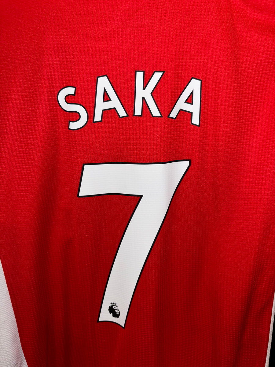 ARSENAL SAKA 2021-2022 ORIGINAL PLAYER JERSEY Size S