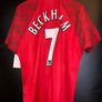 MANCHESTER UNITED BECKHAM 1997-1998 ORIGINAL JERSEY Size L