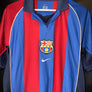 BARCELONA RIVALDO 2001-2002 ORIGINAL JERSEY Size M