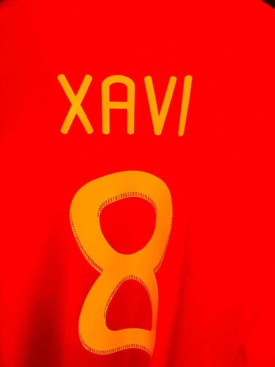 SPAIN XAVI 2010-2011 ORIGINAL JERSEY Size XL