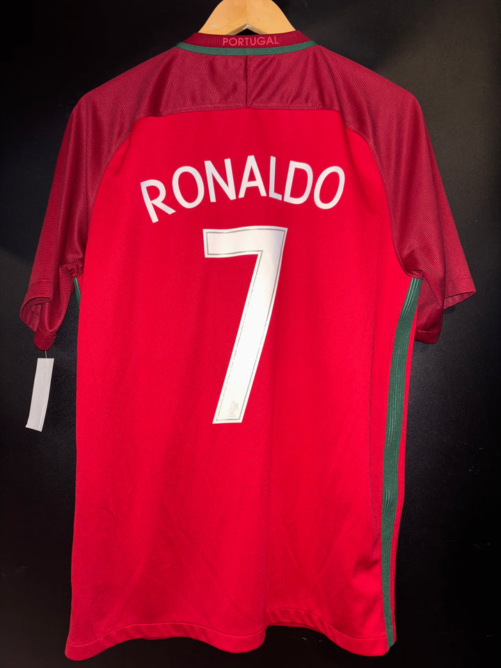 PORTUGAL RONALDO 2016-2017 ORIGINAL JERSEY Size L