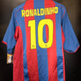 BARCELONA RONALDINHO 2004-2005 ORIGINAL JERSEY Size L