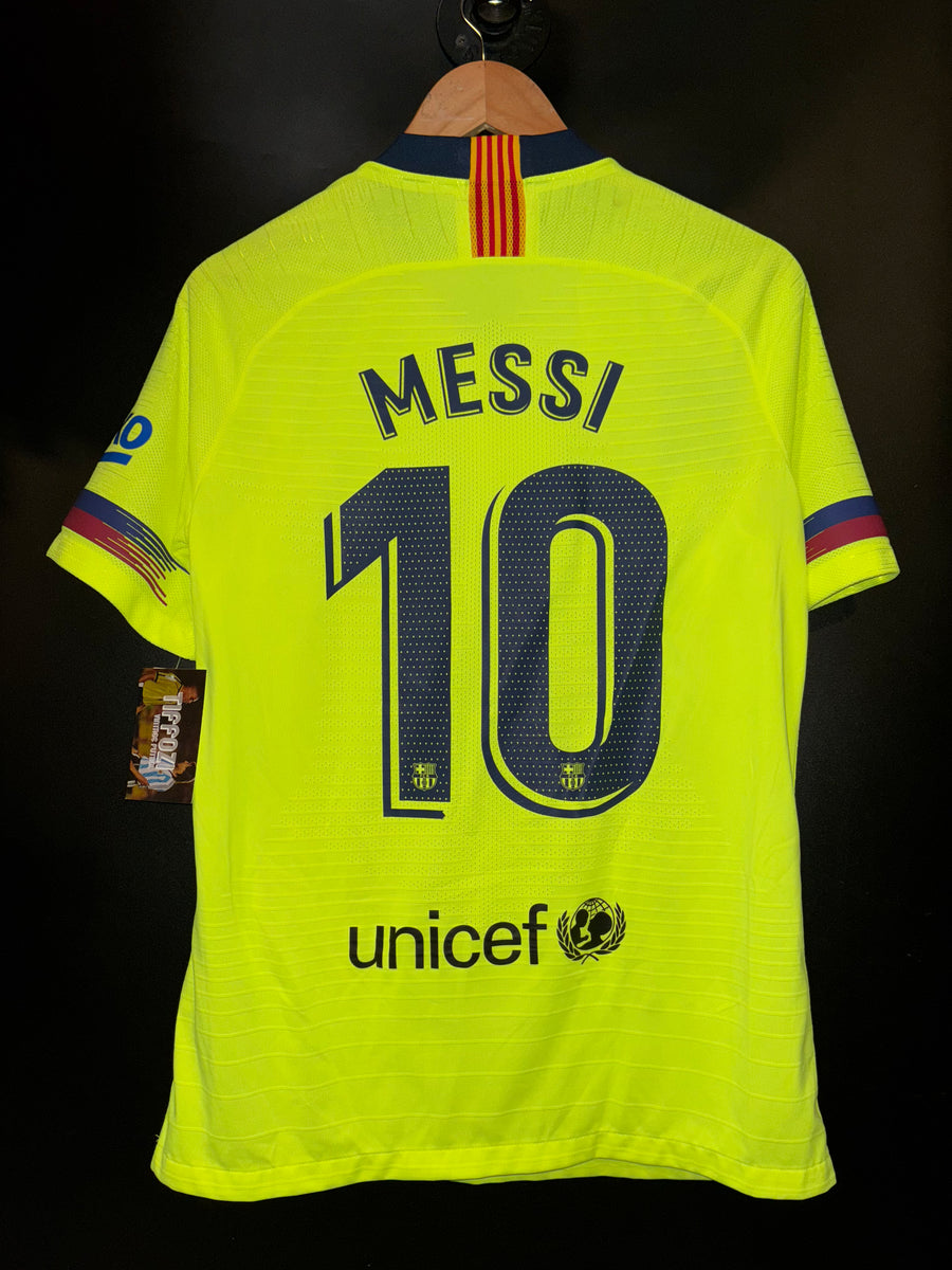 BARCELONA MESSI 2018-2019 ORIGINAL PLAYER JERSEY Size M