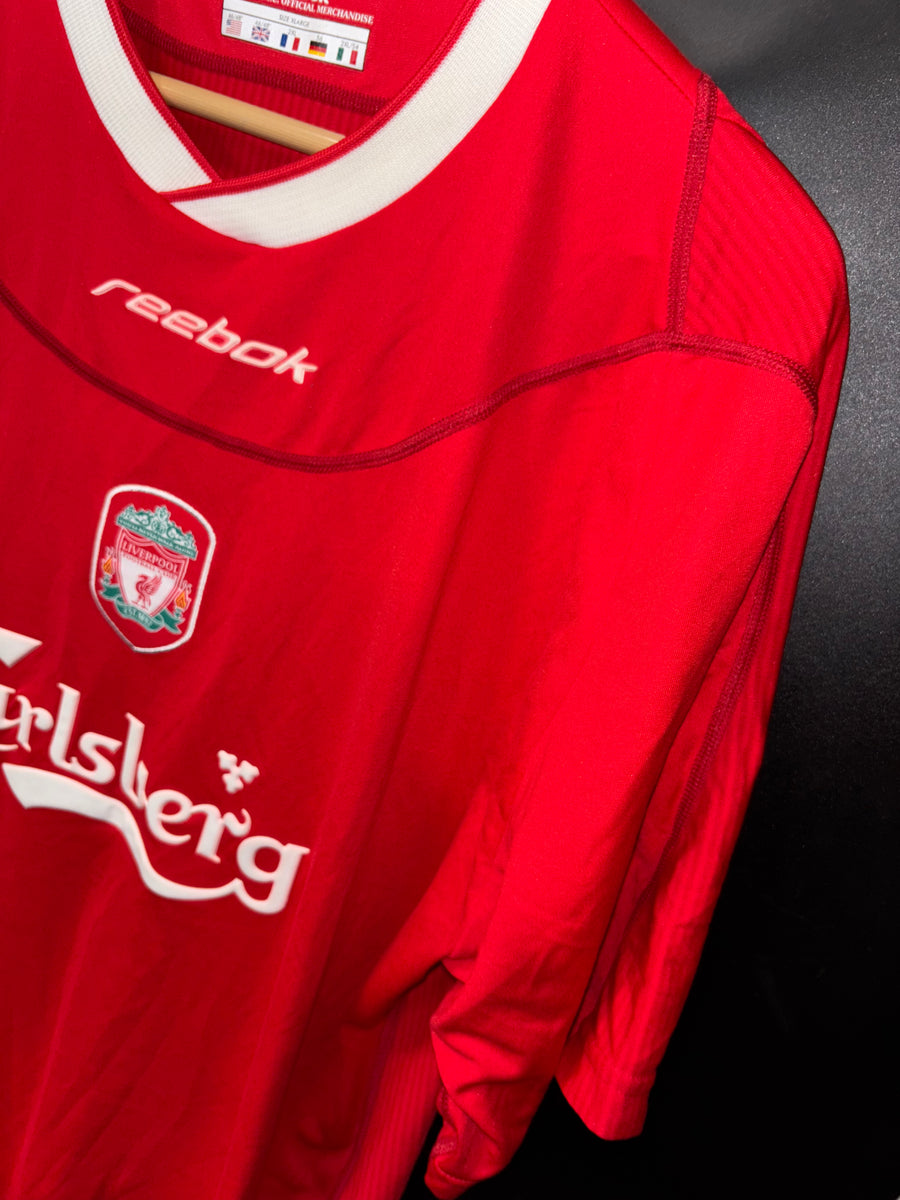 LIVERPOOL GERRARD 2002-2003 ORIGINAL JERSEY Size XL