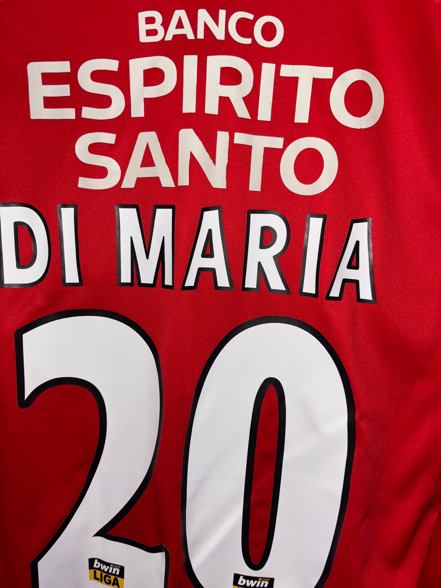 BENFICA DI MARIA 2007-2008 ORIGINAL JERSEY SIZE M