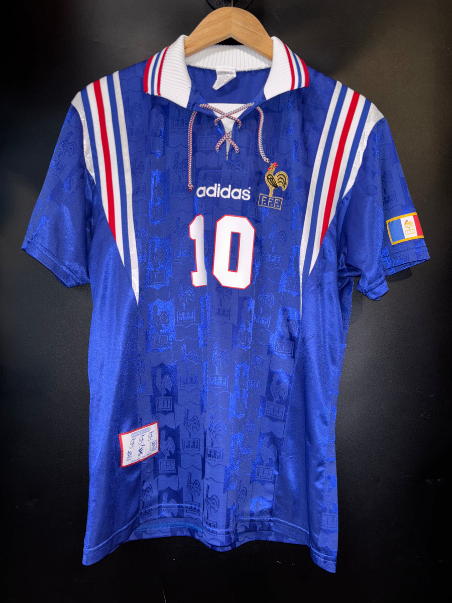 FRANCE ZIDANE 1996-1997 ORIGINAL JERSEY Size L