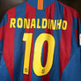BARCELONA RONALDINHO 2005-2006 ORIGINAL JERSEY Size L