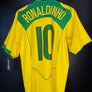 BRAZIL RONALDINHO 2004-2005 ORIGINAL JERSEY SIZE M