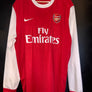ARSENAL VELA 2011-2012 ORIGINAL JERSEY Size XL