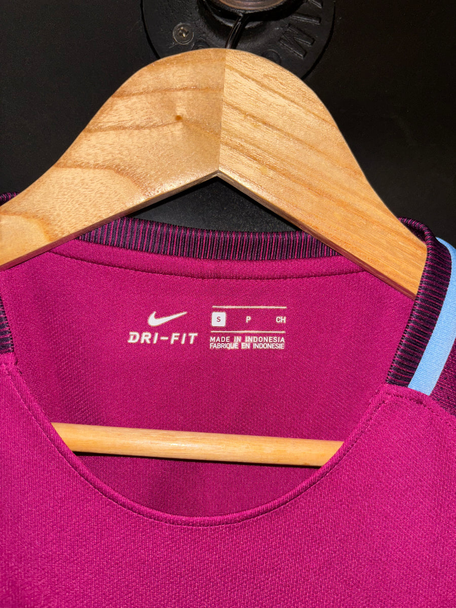 MANCHESTER CITY SILVA 2017-2018 ORIGINAL JERSEY Size M