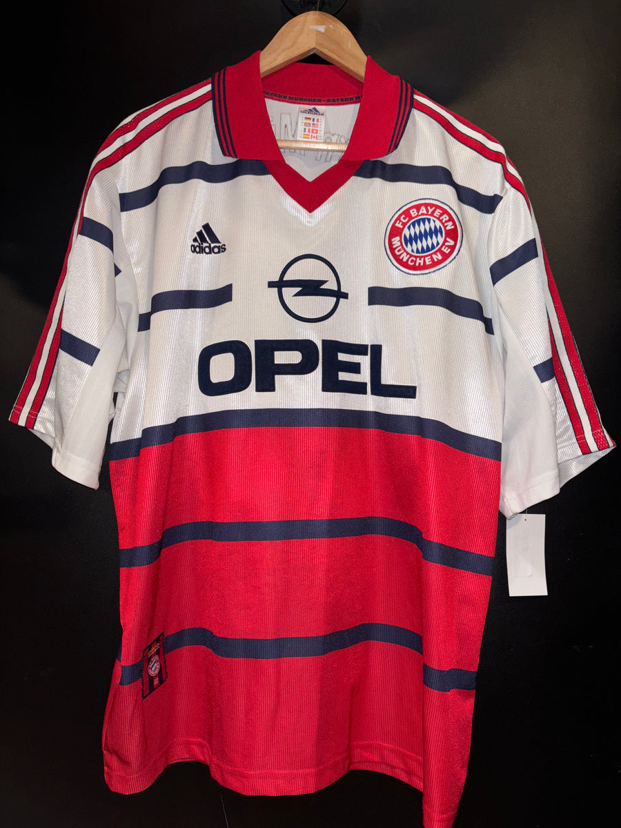 BAYERN MUNICH BASLER 1998-1999 ORIGINAL JERSEY Size XL