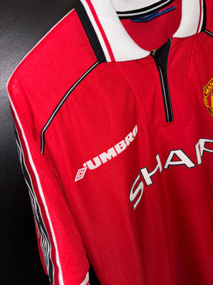 MANCHESTER UNITED BECKHAM 1999-2000 ORIGINAL JERSEY Size M