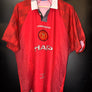 MANCHESTER UNITED CANTONA 1996-1997 ORIGINAL JERSEY Size XL