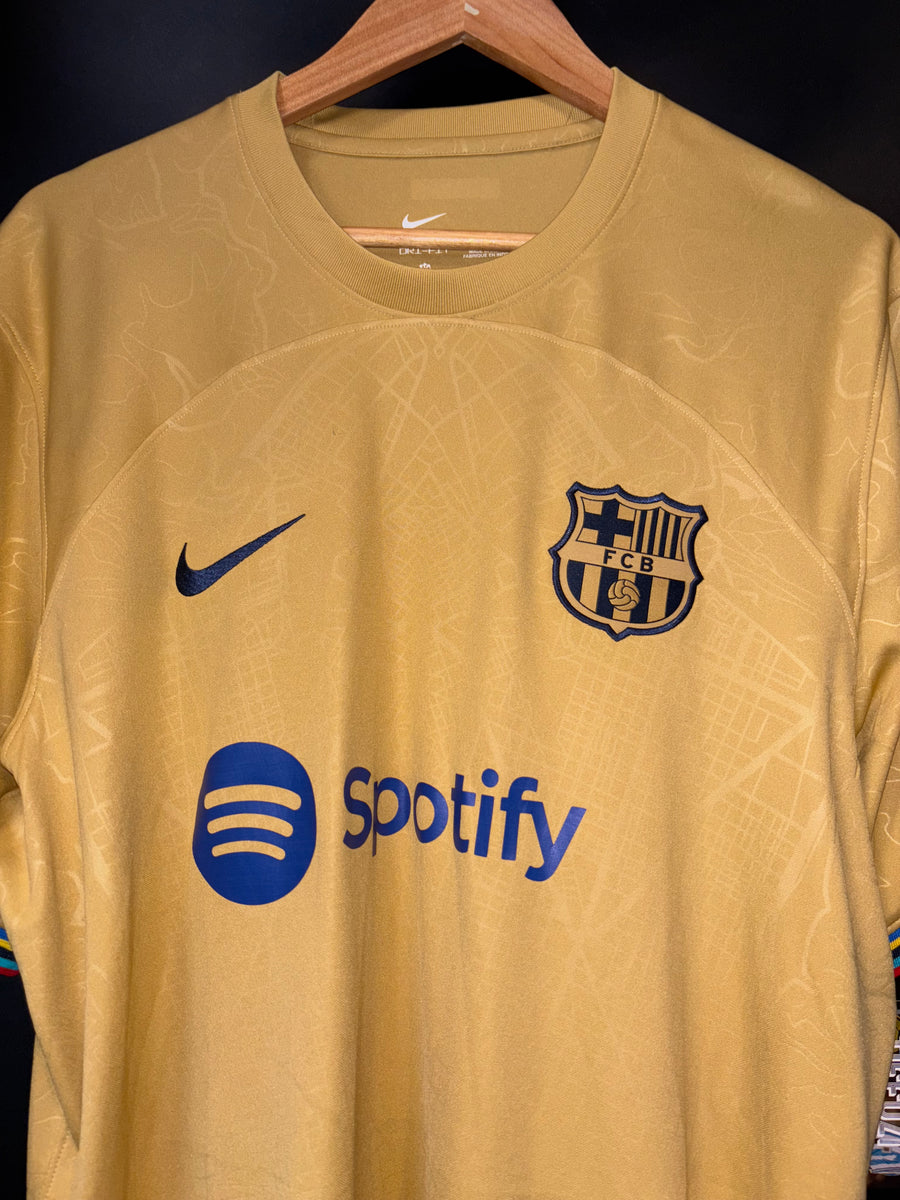 BARCELONA LEWANDOWSKI 2022-2023 ORIGINAL JERSEY Size XL