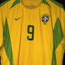 BRAZIL RONALDO 2002-2003 ORIGINAL PLAYER JERSEY SIZE XL