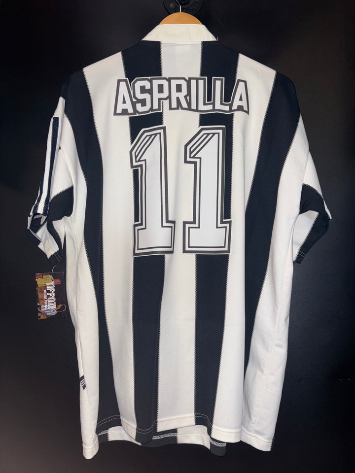 NEWCASTLE UNITED ASPRILLA 1995-1996 ORIGINAL JERSEY Size XL