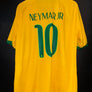 BRAZIL NEYMAR JR 2014-2015 ORIGINAL JERSEY SIZE XL