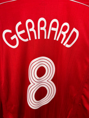 LIVERPOOL GERRARD 2006-2007 ORIGINAL PLAYER JERSEY Size L