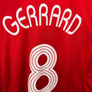 LIVERPOOL GERRARD 2006-2007 ORIGINAL PLAYER JERSEY Size L