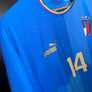 ITALY CHIESA 2022-2023 ORIGINAL PLAYER JERSEY Size M