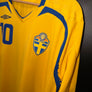 SWEDEN ZLATAN 2008-2009 ORIGINAL JERSEY Size XL