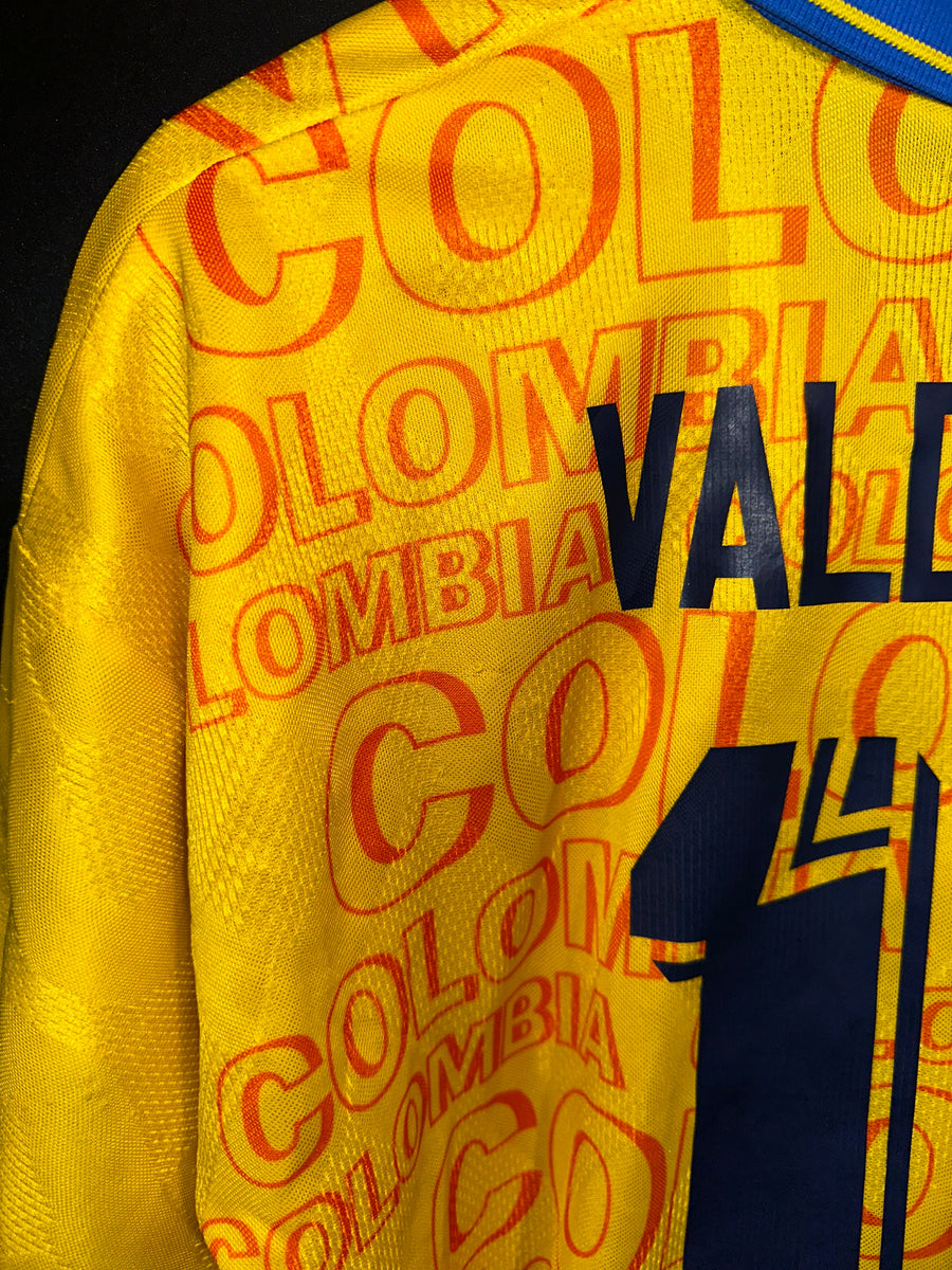 COLOMBIA 1997 VALDERRAMA  ORIGINAL JERSEY Size M