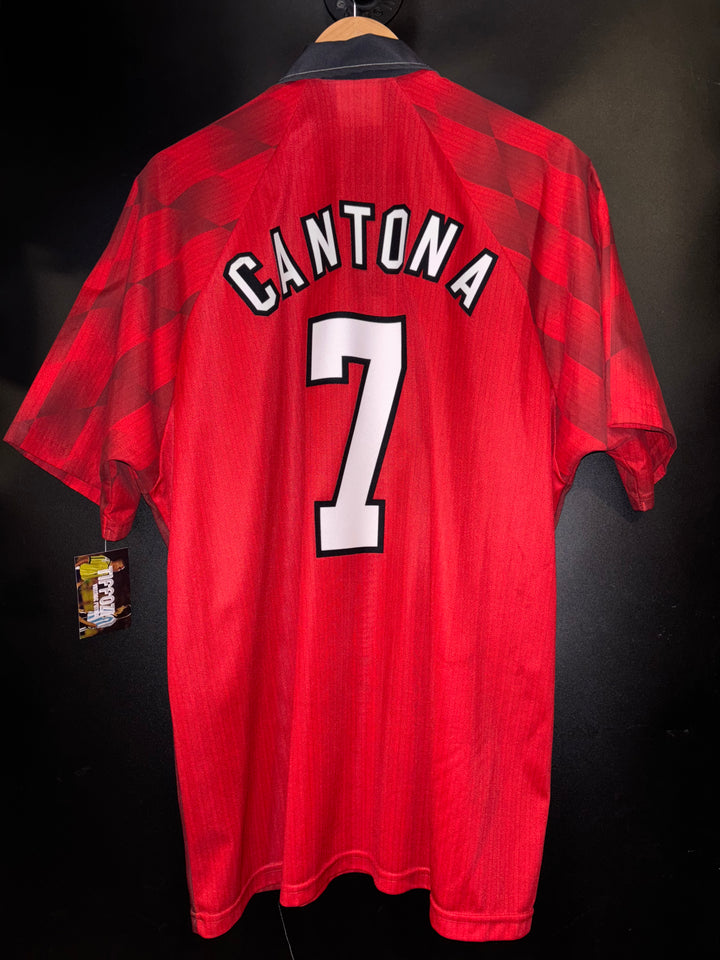 MANCHESTER UNITED CANTONA 1996-1997 ORIGINAL JERSEY Size XL