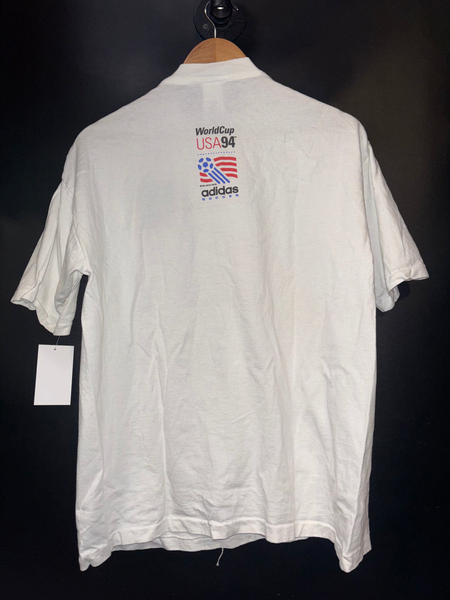 USA SOCCER USMNT ADIDAS 1994-1995 ORIGINAL T SHIRT Size M