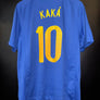 BRAZIL KAKA 2010-2011 ORIGINAL JERSEY SIZE L