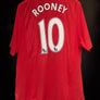 MANCHESTER UNITED ROONEY 2010-2011 ORIGINAL JERSEY Size XL
