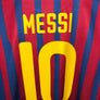 BARCELONA MESSI 2011-2012 ORIGINAL JERSEY Size L