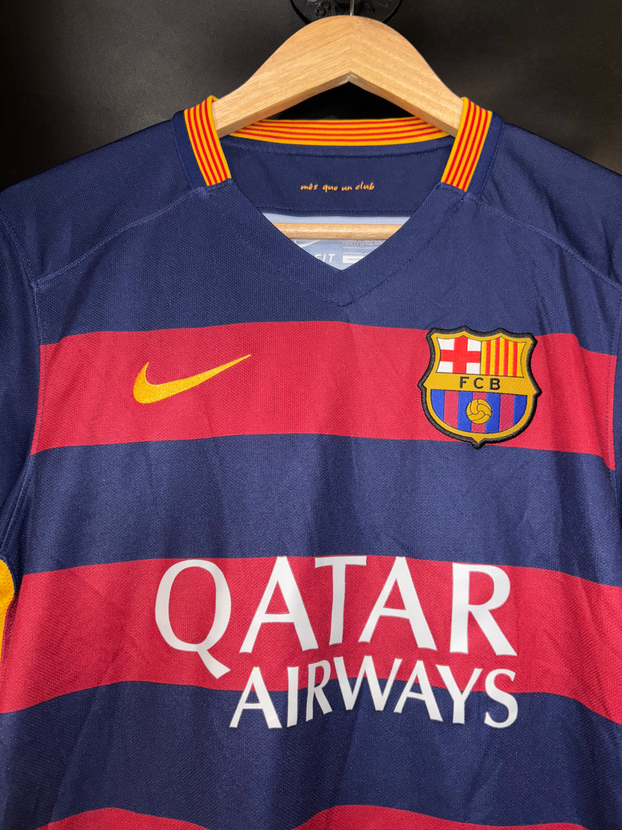 BARCELONA MESSI 2015-2016 ORIGINAL JERSEY Size S