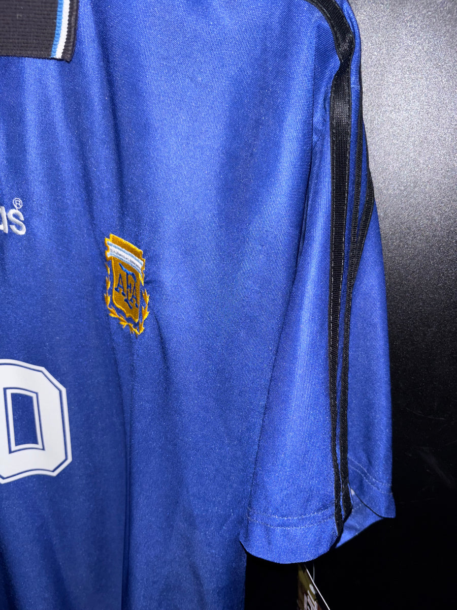 ARGENTINA MARADONA 1994-1995 ORIGINAL AWAY JERSEY Size L