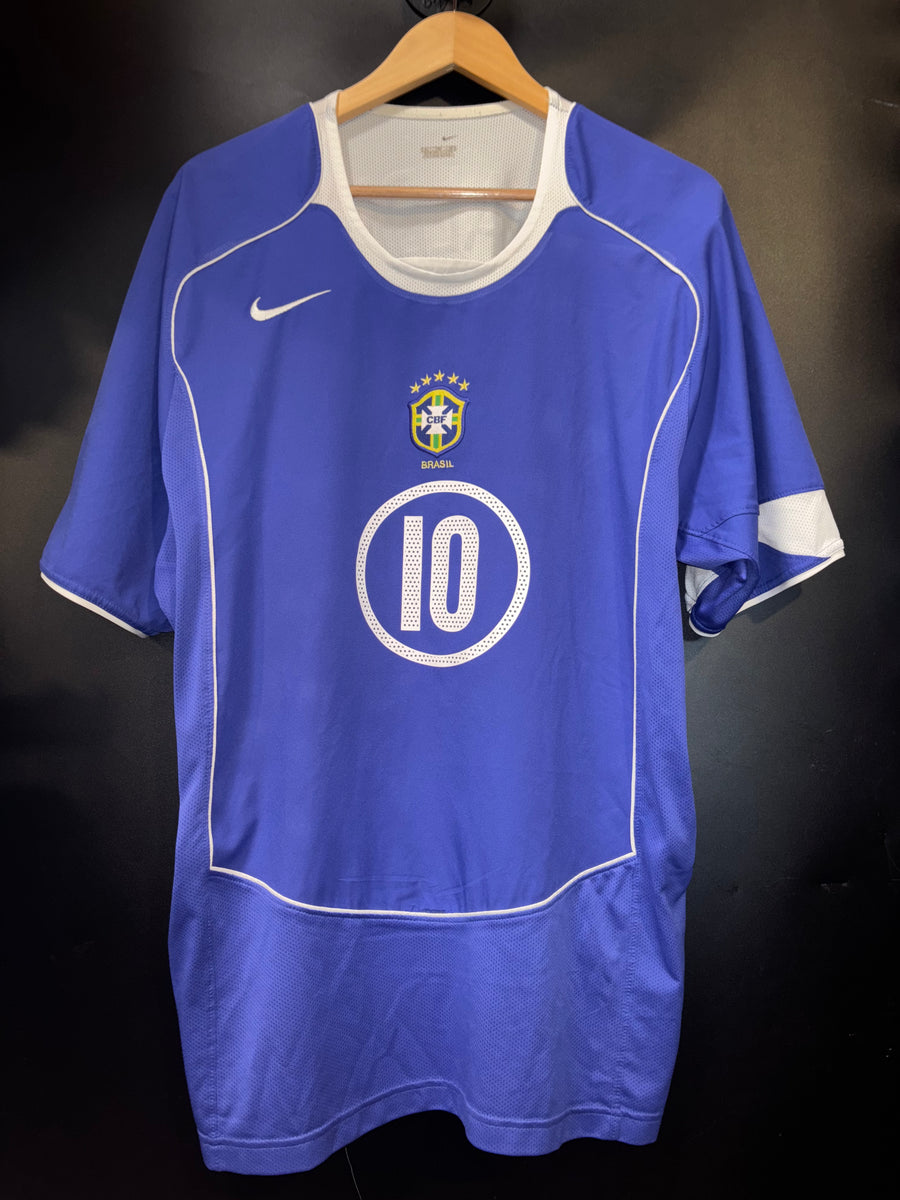 BRAZIL RONALDINHO 2004-2005 ORIGINAL JERSEY SIZE XL